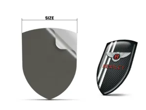Bentley Stickers Pare-Brise Perso Max Durable Style Pro